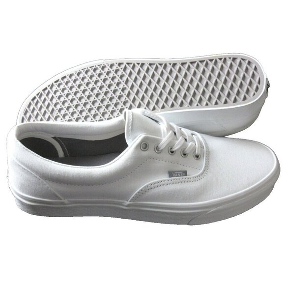 Vans Shoes - Vans Women's Era Mix True White Classic Canvas Skate Boat shoes Sizes NIB